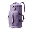 thumbnail image 1 of Bolsa de viaje de gran capacidad, almacén de zapatos independiente, separación seca y húmeda, mochila impermeable, 1 of 6