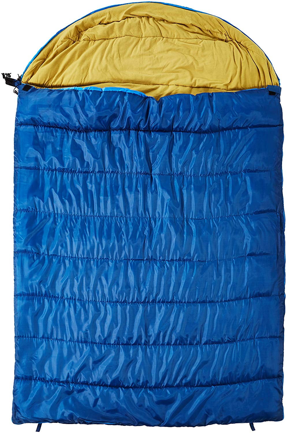 KHOMO GEAR - 3 Season - Double Sleeping Bag for Hiking Camping & Outdoor Activities - Compression Bag Included