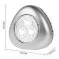 thumbnail image 3 of Battery Operated Motion Activated LED Light 6-Pack, Wake up at Night for Lighting, Wardrobe and Cabinet Lighting, 3 of 7