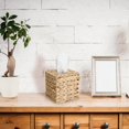 thumbnail image 6 of ABCISI Tissue Box Cover, Natural Woven Water Hyacinth , Modern Square Tissue Holder for Living Room, Car, Bedroom, Office, etc., 6 of 12