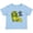 AE-Light Blue, variant on I Love my Dad with Baby and Daddy Triceratops Boys or Girls Baby T-Shirt
