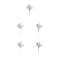 thumbnail image 1 of Decoración navideña de bayas artificiales Inteprter Cono de pino Plata Type2 NO2, 1 of 6