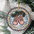 thumbnail image 2 of Baby’s First Christmas Ornament – Customizable Ornament for Family, Friends, Man & Woman, Christmas 2025 Tree Decoration, 2 of 4