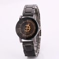 thumbnail image 4 of Casual Espejo Superficie Pareja Reloj de Cuarzo Hombres Mujeres Correa de Aleación Reloj de Pulsera Analógico (Mujer), 4 of 5