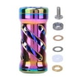 thumbnail image 1 of Rueda de pesca colorida de Metal, brazo basculante, tornillo de modificación, perilla de potencia, mango de carrete, accesorios, 1 of 5