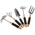thumbnail image 4 of CIMAXIC Heavy Duty Personal Mini Garden Hand Tools Set Including Rake Cultivator Fork, 4 of 7