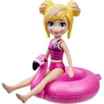 thumbnail image 5 of Polly Pocket Water Ski Splash Playset Pack with Boat, Doll, Dolphin, Turtle & Accessories, 5 of 6