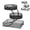 Black, variant on 3-Tier Metal Makeup Organizer Countertop for Vanity - Round Cosmetic & Skincare Storage Shelf, Multi-Purpose Bathroom Counter Organizer, Holds Perfume, Fruit, Accessories, Black