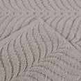 thumbnail image 6 of Superior Chevron 2-Piece Zero Twist Cotton Bath Sheet Set, Plush and Ulta Soft Towels, Platinum, 6 of 10