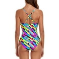 thumbnail image 6 of RELLECIGA&nbsp;Women's V Neck Cutout One Piece Swimsuits, 6 of 6