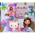 thumbnail image 4 of Globos de fiesta Ayarna Gabbys para niñas y gatos, 6 unidades, aluminio, 4 of 6
