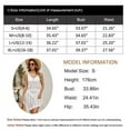 thumbnail image 6 of Women's Crochet Swimsuit Cover Up Straped Sleeveless See-Through Sexy Beach Cover Up Wrap Waisted Bathing Suit Cover Up Shermie, 6 of 6