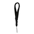 thumbnail image 1 of Advancent Cuerda de mano para teléfono, correa de muñeca trenzada, llaves de teléfono móvil para exteriores, cordón organizador para Artesanía Negro, 1 of 6