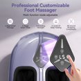 thumbnail image 4 of Foot Massager with Heat, Caveen Shiatsu Feet Massager Machine with 4 Modes & 5 Intensities, Auto-off Timers, Relax for Home or Office, Purple, 4 of 10