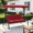 Red, variant on Arlopu 3-Seat Porch Swing, Outdoor Patio Swing Chair with Adjustable Canopy & Removable Cushions, Swing Glider for Garden Poolside Backyard, Gray