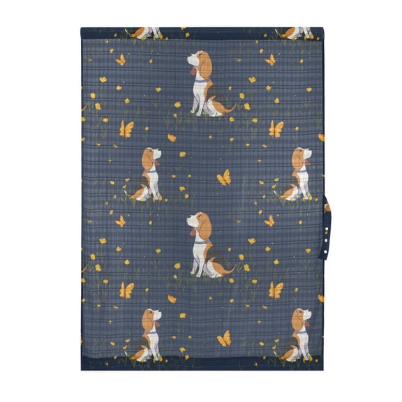Dog and Garden Door Curtain Blackout Thermal Insulated Door Side Curtain Panels Privacy 25x40in
