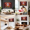 thumbnail image 7 of Day Dead Skull Mexican Mexico Four Hole Decorated Banner Flag for Garden Yard Home Decoration Indoor Outdoor 4x6 Ft, 7 of 7