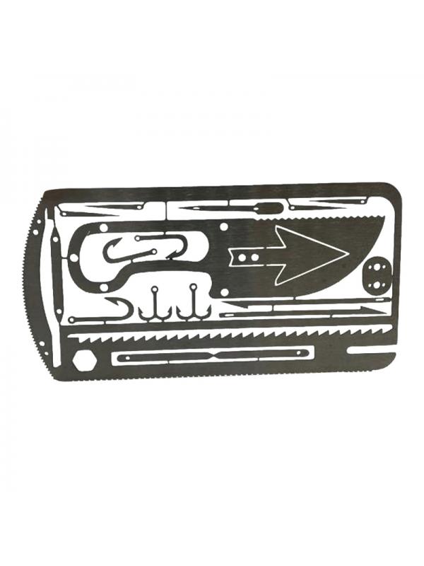 Camping Survival Tool Fishing Hook Card Hunting Emergency Tike Multifunction
