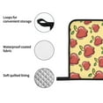 thumbnail image 4 of Salouo Apple for Oven Mitts and Potholders BBQ Gloves-Oven Mitts and Pot Holders Non-Slip Cooking Gloves for Cooking Baking Grilling (4-Piece Set), 4 of 6