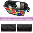 thumbnail image 4 of Travel Cosmetic Bag,Makeup Organizer & Portable Toiletry Pouch for Women & Girls Gifts, 4 of 6