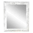 thumbnail image 1 of American Value Distressed White Framed Vanity Wall Mirror 21.5 x 32 in.  AV32SMALL, 1 of 6