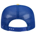 thumbnail image 4 of Men's New Era Royal Golden State Warriors Arch A-Frame Trucker 9FIFTY Snapback-Hat, 4 of 6