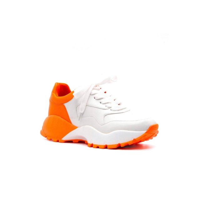 Tenis Sneakers Casual para Dama Hanna MX Dip Orange