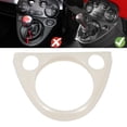 thumbnail image 3 of Gear Box Shift Control Panel, Gear Shifter Panel Frame Trim Cover Paste Installation Gear Box Shift Panel Frame Cover Sticker for 500, 3 of 7