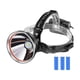 thumbnail image 1 of Linterna frontal LED para exteriores, recargable por USB, manos libres, impermeable, LED amarillo de pequeña capacidad, 1 of 9