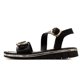 thumbnail image 2 of Sandalias para Mujer Sora 1458 negro 23, 2 of 4