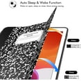 thumbnail image 5 of Soke for iPad 10.2 Case with Pencil Holder for iPad 9th Generation 2021/8th Gen 2020/7th Gen 2019-Premium Shockproof Case with Soft TPU Back Cover & Auto Sleep/Wake for iPad 10.2 Inch,Book Black, 5 of 7