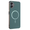 thumbnail image 4 of for Samsung Galaxy A06 Strong Magnetic Case Compatible with Mag-Safe, Luxury Elegant PU Leather TPU Bumper Shockproof Protective Slim Magnetic Phone Cover for Samsung Galaxy A06, Green, 4 of 6
