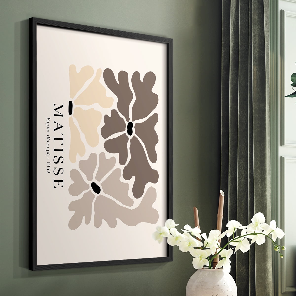 Matisse CCXLIX in Solid Wood 8 x 10 Framed Print
