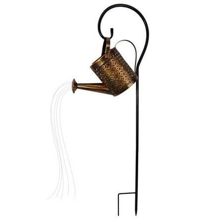 

Solar Watering Can Light Lighted Flowerpot Ornament Lamp Lantern Warm White Pathway Garden Household Holiday Supplies