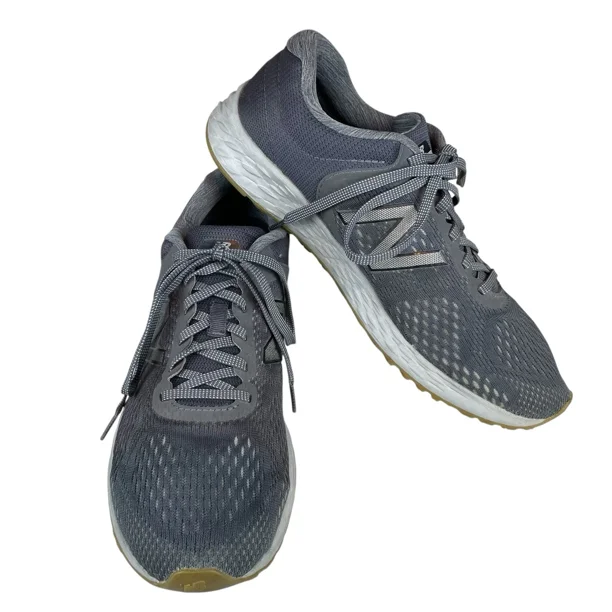 New Balance Fresh Foam ARISHI Mens 10 Gray Running Sneakers Mesh Lace Up Jogging