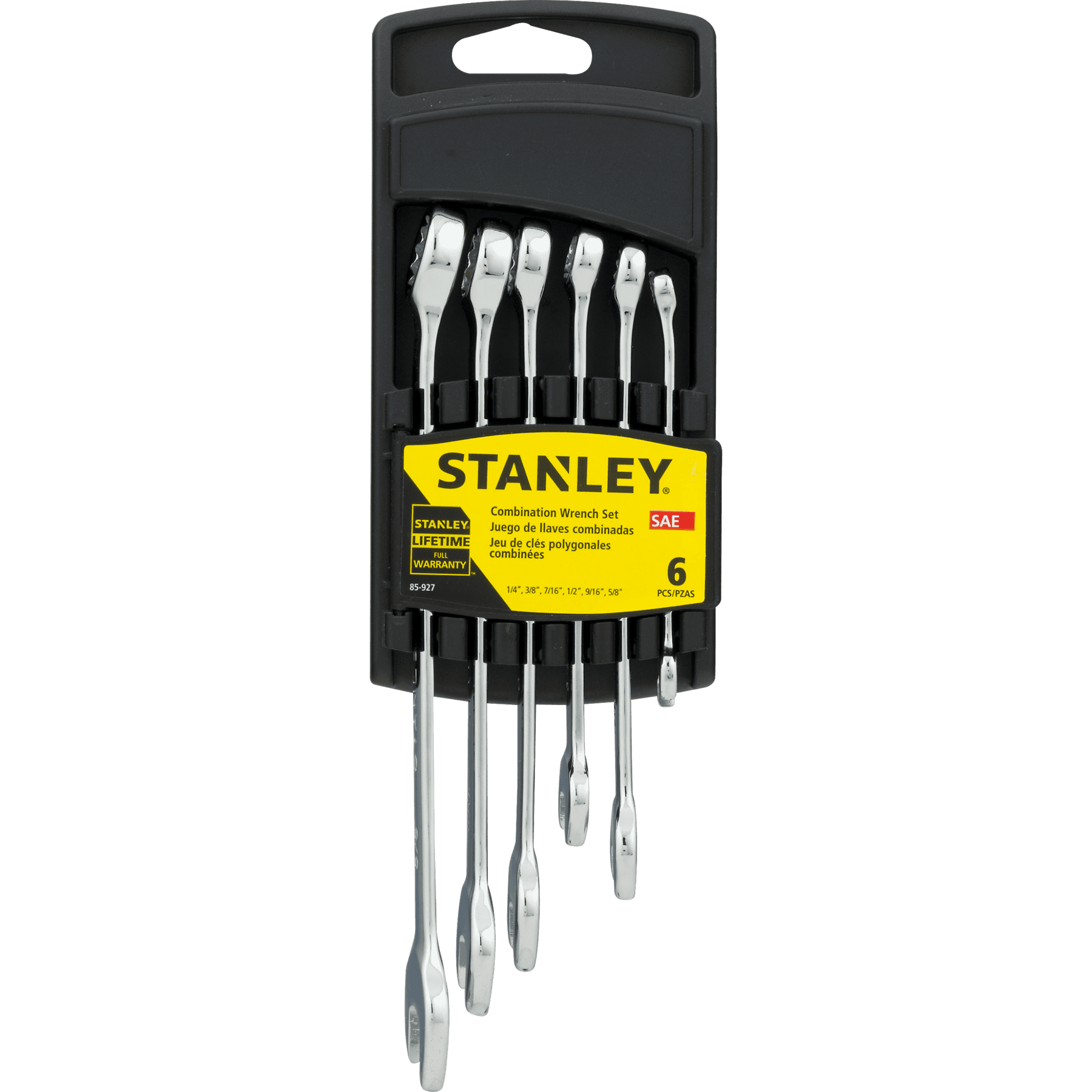STANLEY 85-927 Combination Wrench Set - 6 PC