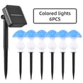 thumbnail image 2 of Mushroom Light,Waterproof Fence Pathway Waterproof Led Solar Patio Decorative Modes 6 6 Fence Patio Solar Pathway With 8 6 Led, 2 of 6