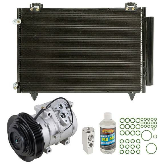 A/C Kit w/ AC Compressor Condenser & Drier For Toyota Corolla & Matrix 2005 2006 2007 2008 - BuyAutoParts