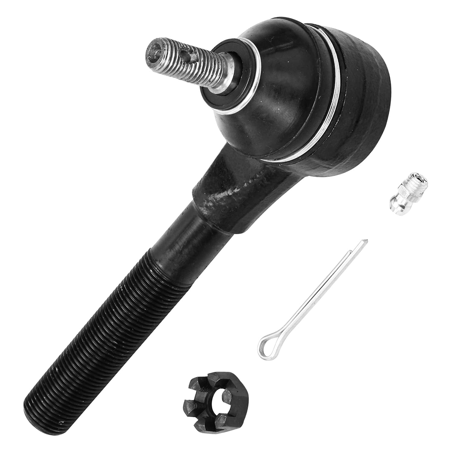 Detroit Axle - Front Inner Outer Tie Rod Links Tie Rod Adjusting Sleeves Replacement for 1999-2004 300M Concorde Intrepid LHS Dodge Intrepid