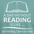 thumbnail image 3 of CafePress - Book Lover Gifts A Day Without Reading Is Like.. - Mens Comfort Colors Shirt, 3 of 5