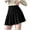 Black, variant on Midi Skirts for Women Girls Solid Pleated Skirt Basic Skirt Aline Design Skirt Womens Clothes Black L
