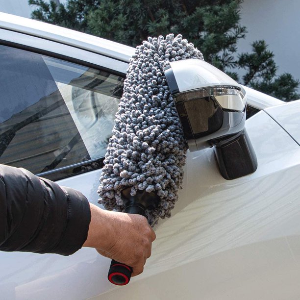 Plumero elástico multifunción de microfibra para salpicadero, paquete de 5 paños de franela, Mini herramienta, cepillo de limpieza de coche, Interior o Exterior ShuxiuWang 8390606331540