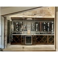 thumbnail image 5 of Vintageview Ws63 W Series 72" 54 Bottle Wall Mounted Wine Rack - Golden Bronze Luxe, 5 of 5