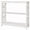 White, variant on Wooden Console Table with Arched Side Accent - 2-Tier - 30"H