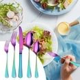 thumbnail image 5 of Mirror Finish Stainless Steel Flatware Set, Elegant Dining Utensils Collection for Everyday Meals, Dishwasher Safe Cutlery with Modern, Complete Table Setting Solution for Home Use, 5 of 5