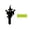A006- Style F, variant on 2 Pack 8 X 8 Inch Glow in The Dark Halloween Decor Scary Outdoor Halloween Decorations Spooky Halloween Yard Decor for Lawn Porch and Haunted House Display