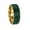 Green, variant on PAURO Cubic Zirconia Rings for Men Women Couples Gold Plated Stainless Steel Black Blue Green Red Wide 8MM Dainty Personalized Statement Jewelry Red Size 8