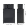 thumbnail image 3 of BallsFHK OBD2 Bluetooth Wireless Diagnostic Code Reader OBD II Scan Tool And Clear Check Engine Light, Bluetooth Scanner Reading, Compatible With IOS, Android And Window, 3 of 5