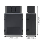 OBD2 Bluetooth Wireless Diagnostic Code Reader OBD II Scan Tool and Clear Check Engine Light, Bluetooth Scanner Reading, Compatible with IOS, android and Window