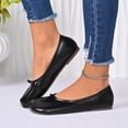 thumbnail image 6 of VOUZZA Women's Split Toe Ballet Flats Breathable Mesh Upper Slip On Shoes Flexible Flat Sole Casual Loafers for Walking and Casual Outfits, 6 of 9